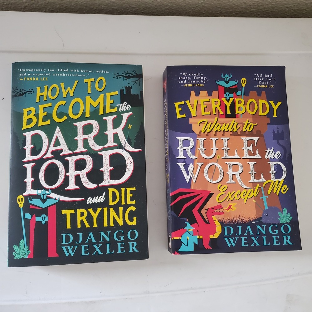 Django Wexler Dark Lord Davi Duology Paperback Book Set Fantasy Comedy Orbit